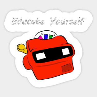 Educate Yourself Sticker